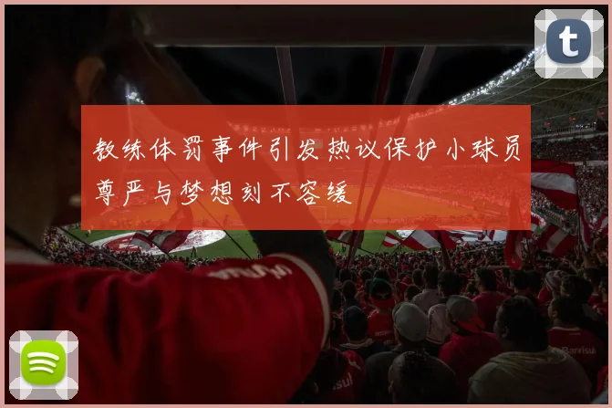教练体罚事件引发热议保护小球员尊严与梦想刻不容缓